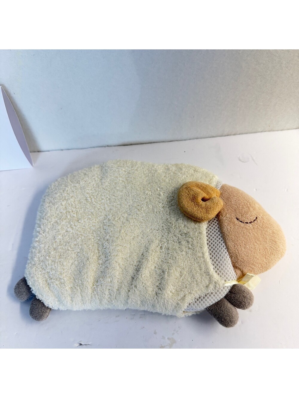 Aunt Merry Sheep Plush Toy Soft Stuffed Animal Yellow B-13